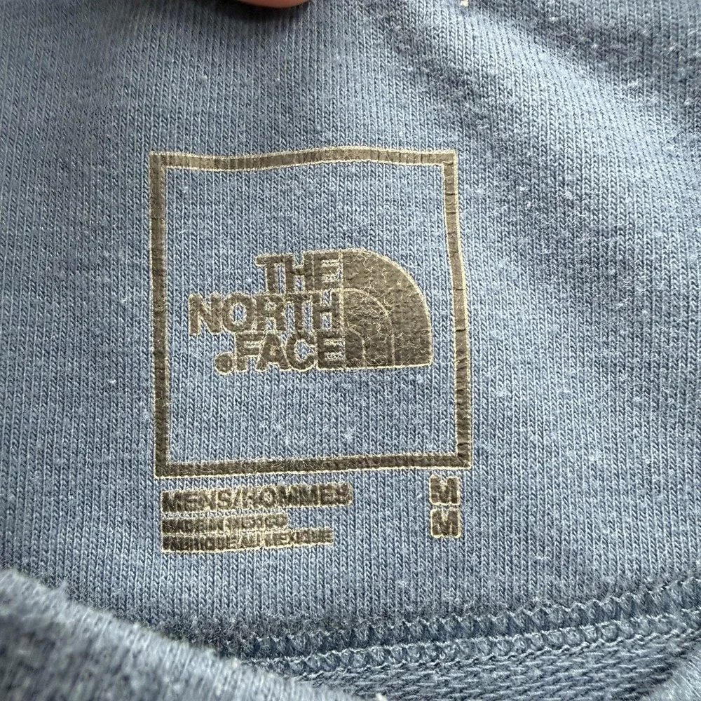 The North Face Shirt Mens Large Blue Long Sleeve Crewneck Tagless Jersey Tee‎